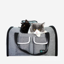 Large Capacity Portable Soft Mesh Dog Transport Box